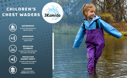 Kinderwaadpakken voor outdoor-activiteiten