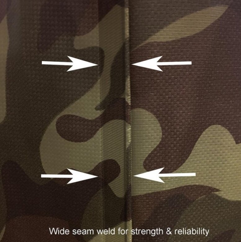 Vass E785 series Camo chest wader maat 45 heavy duty waadpak