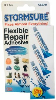 Stormsure waadpak reparatie lijm 3 x 5 gram