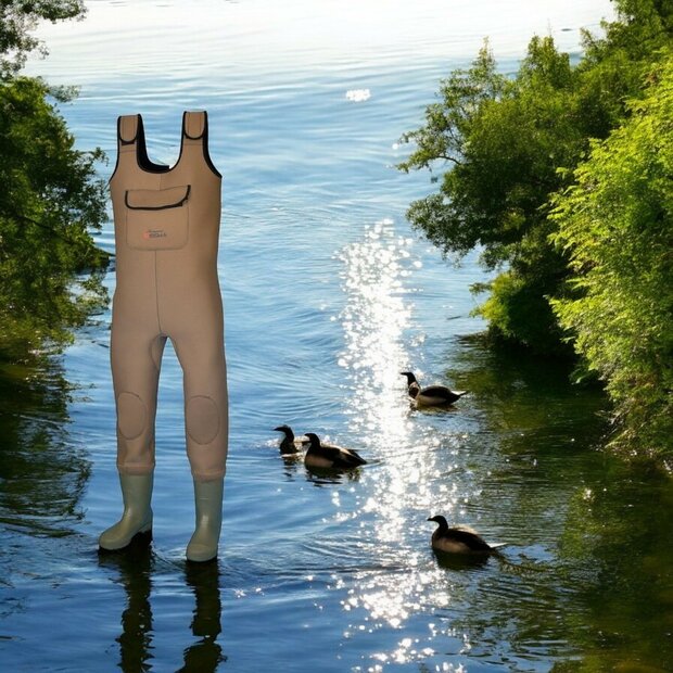 Shakespeare Sigma Neopreen Waadpak 4mm &ndash; Bruin | Warm &amp; Stevig