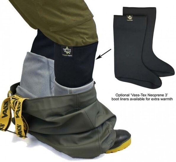 Vass E700 series tight wader maat 44 heavy duty lieslaarzen