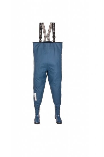 junior waadpak 3Kamido blauw maat 36 tot 42
