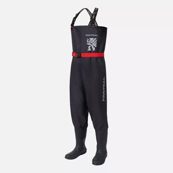 Finntrail Timber BF dark grey wader 44 L