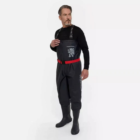 Finntrail Timber BF dark grey wader 44 L