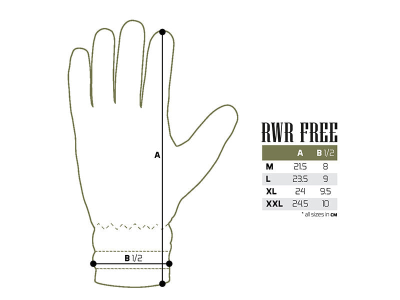 Delphin handschoenen RWR Free