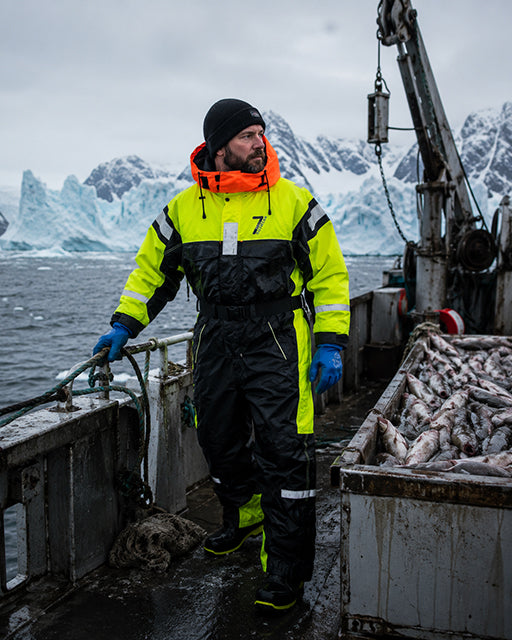 7Seas Floatation Overall W092 | Drijfpak zeevissen