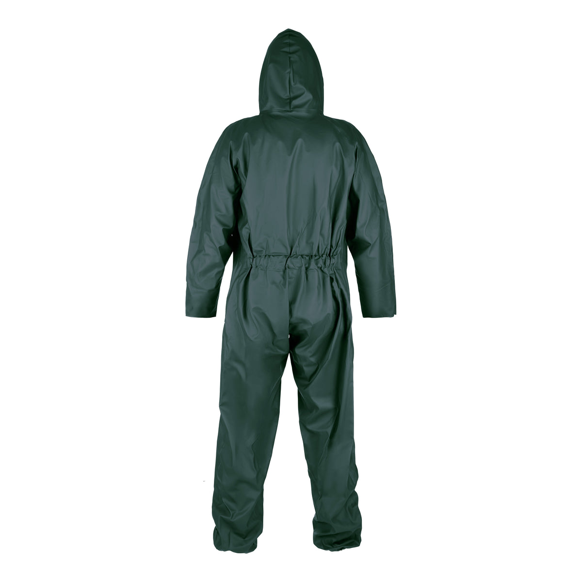 Dolfing Coverall Ugie 431.09 | PVC overall met capuchon dennen groen, kobalt blauw S t/m 3XL