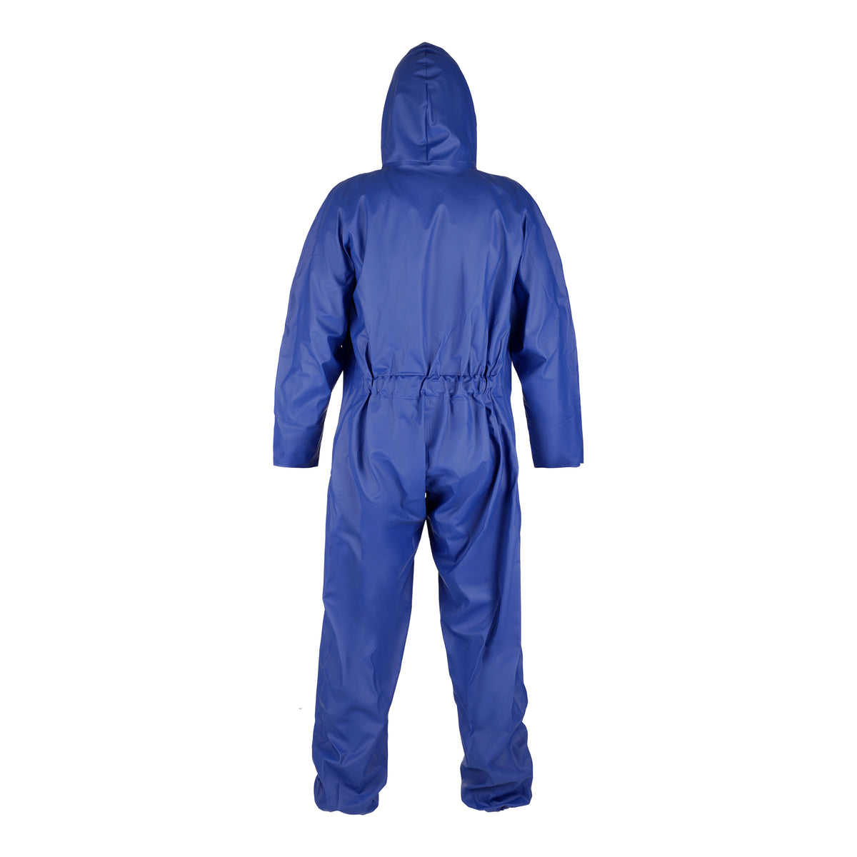 Dolfing Coverall Ugie 431.09 | PVC overall met capuchon dennen groen, kobalt blauw S t/m 3XL