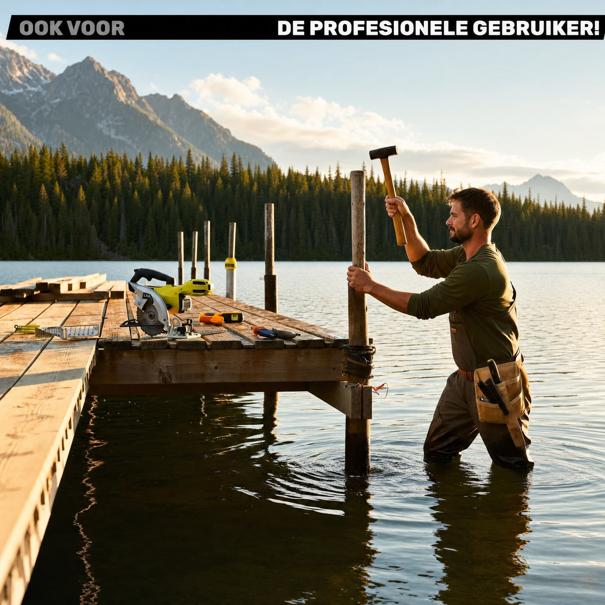 waadpak voor profesioneel gebruik