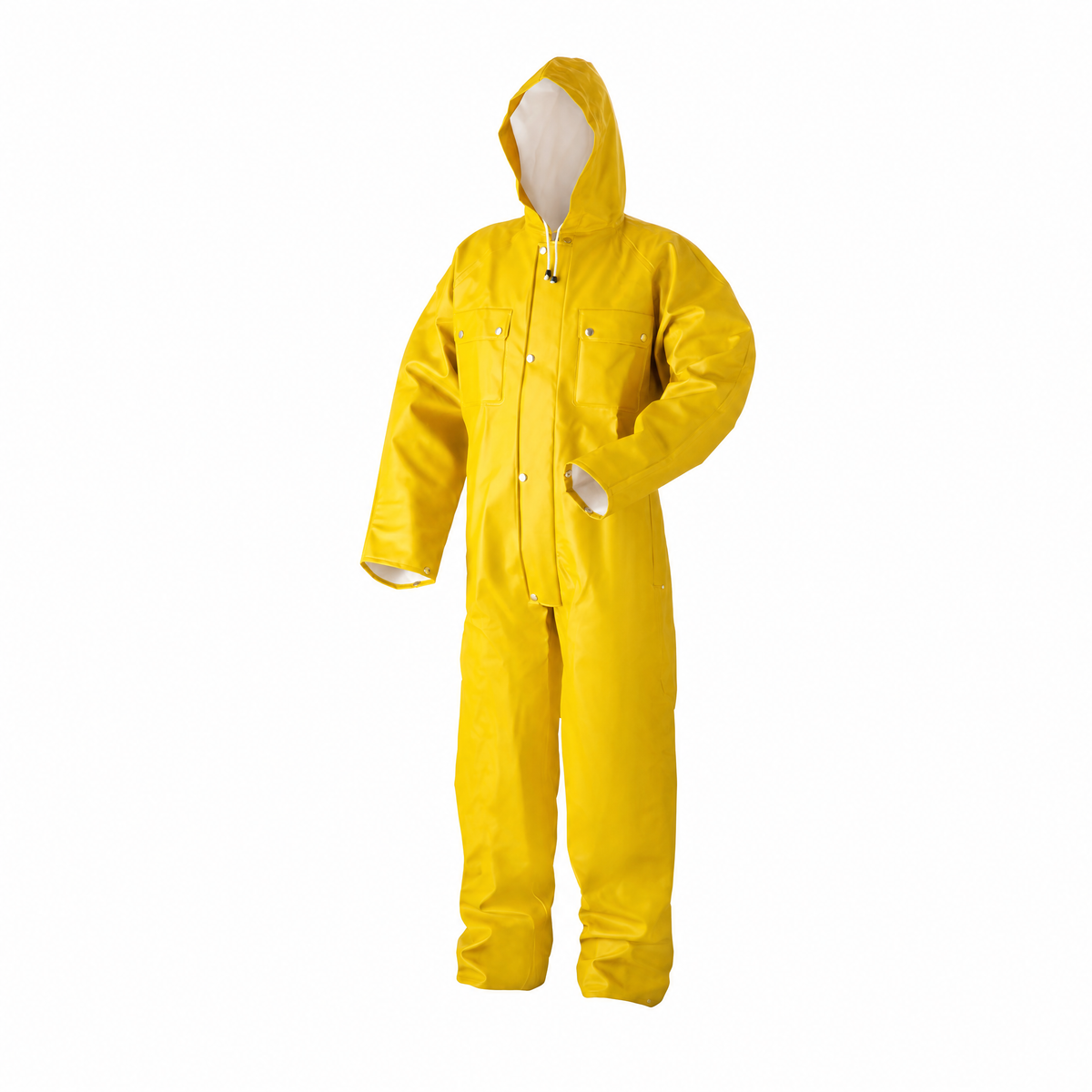 Dolfing Regenoverall 430.02 | PVC, zwart, geel, groen S t/m XXL