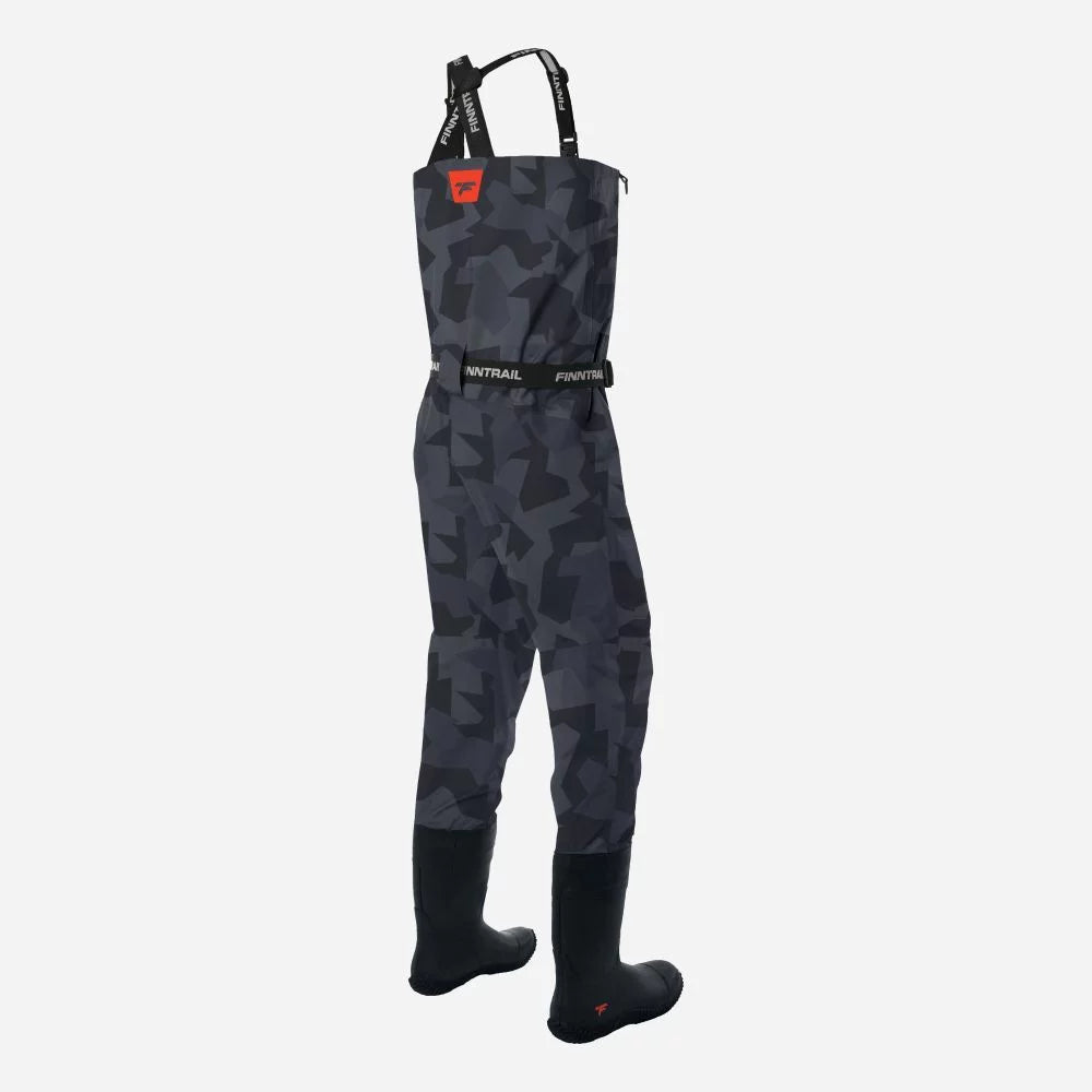 Finntrail Airman 5260 CamoShadowBlack | Waadpak met laarzen