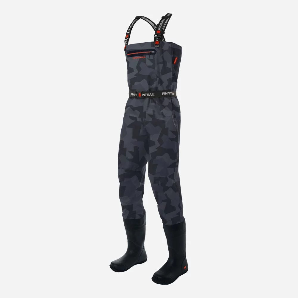 Finntrail Airman 5260 CamoShadowBlack | Waadpak met laarzen