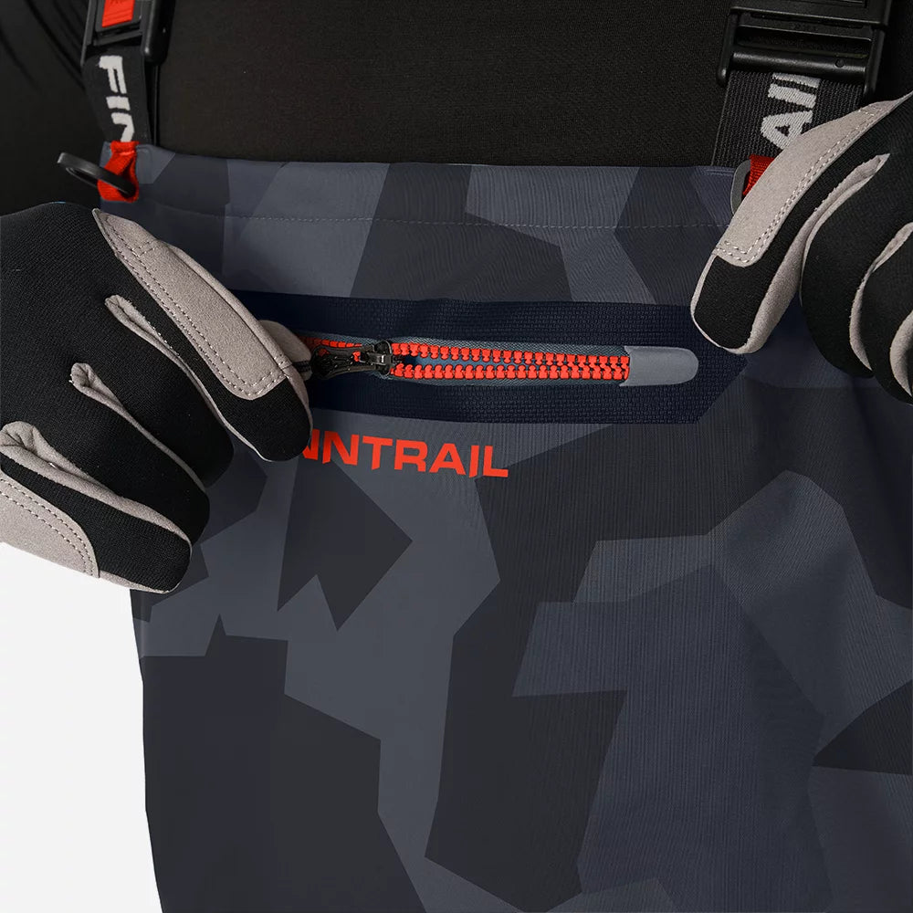 Finntrail Airman 5260 CamoShadowBlack | Waadpak met laarzen